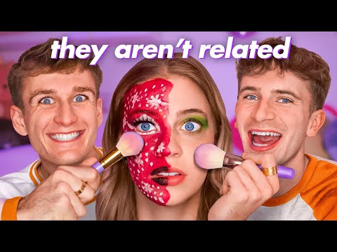 TWIN BROTHERS do my MAKEUP… ft Carter Kench & Scott Kress