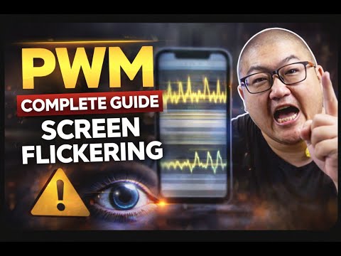 Understanding flicker of OLED / LCD phone displays