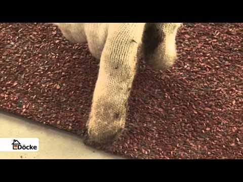 Учебный фильм о технике монтажа гибкой битумной черепицы Döcke Дёке 1