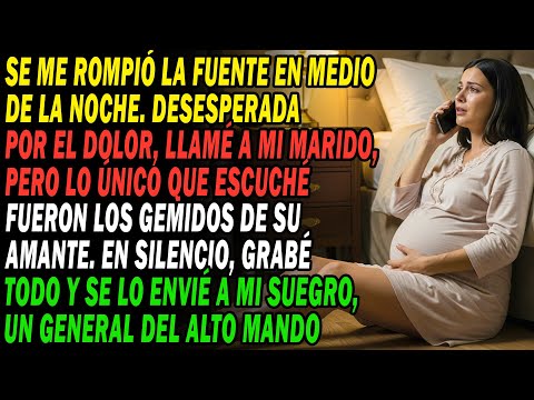 Rompí Aguas De Noche. Llamé A Mi Marido, Pero Solo Oí Los Gemidos De Su Amante. Le Envié El Audio...