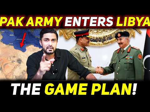 Pak Enters Mediterranean Sea as Asim Munir Visits Libya Meeting General Haftar - A New Alliance?