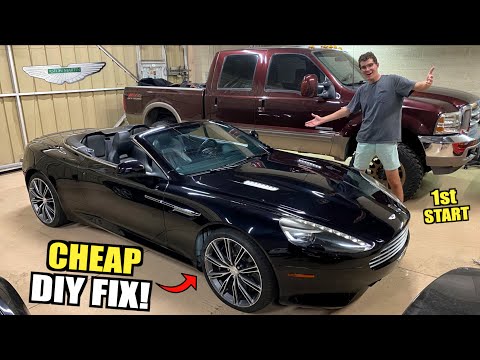Shop Wanted $60k to Repair Our V12 Aston... We Fixed it for $2,000 Instead!