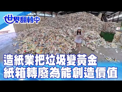 The paper industry is turning waste into gold! Waste paper containers and cardboard boxes are bei...
