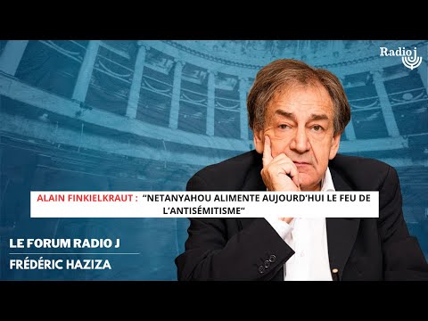 "Il y a aujourd'hui des pogromistes Juifs en Cisjordanie" - Alain Finkielkraut