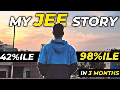 MY HONEST IIT JEE STORY | From 12/300 To 186/300 In 3 Months | IIT-JEE Motivation 🔥 🔥 ​