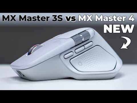 Logitech MX Master 4 vs MX 3S – Should You ACTUALLY Upgrade?