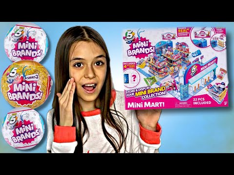 GIANT MINI BRANDS UNBOXING!!