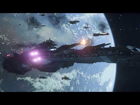 Squadron 42’s INSANE Cinematic Space Battle!