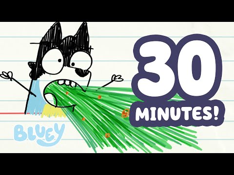 A Letter from Dad 💌 😯 | 30 MINUTES NEW Bluey Compilation 💙 + FULL MINISODE ✨ | Bluey