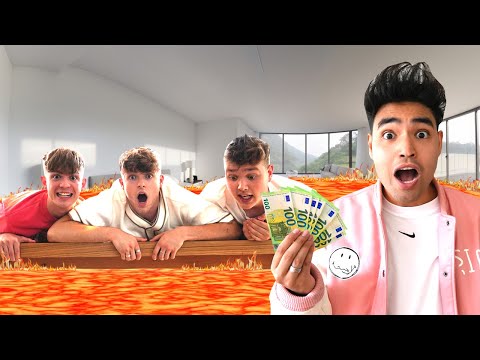 1000€ WER zuletzt den BODEN berührt ( BODEN IST LAVA )