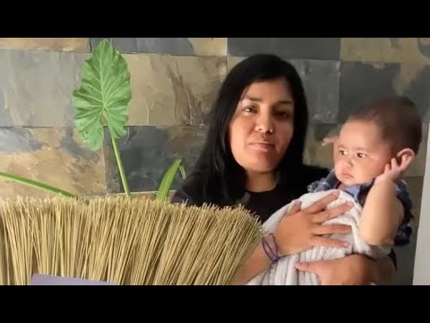 Hard working mother cleans house without knowing it was for her 😭