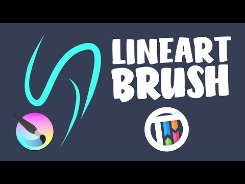 My Custom Line Art Brush - Krita Digital Art Tutorial 2019