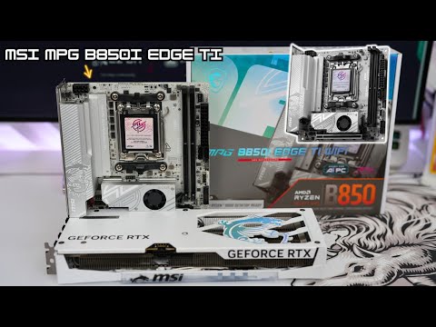 MSI MPG B850i Edge Ti + 9950X: How To Set Up your AM5 Mini-ITX Motherboard