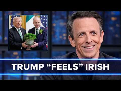 Trump “Feels” Like He Has Irish Blood