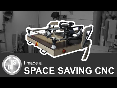 I MADE A SPACE SAVING CNC | FOLD DOWN MPCNC