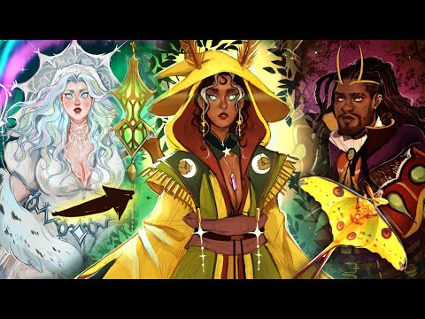 Turning Moths 🦋 into WITCHES 🔮...again lol (CHARACTER DESIGN CHALLENGE)