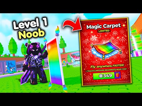 Starting Over as NOOB with OP SECRET in Find the Brainrot! (Roblox)