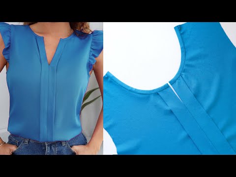 The Best Way To Sew Women's Collar | Sewing Tips And Tricks Tutorial | Thuy Sewing