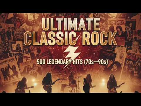 Ultimate Classic Rock Collection ⚡ 500 Legendary Hits 70s–90s