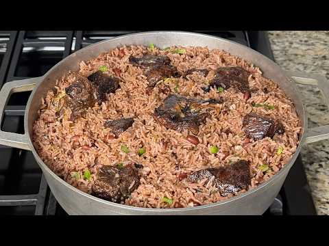 how jamaicans make barefoot rice and peas
