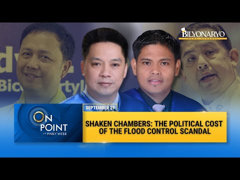 On Point:  Shaken Chambers: The Political Cost of the Flood Control Scandal