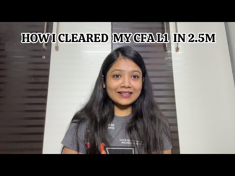 How I Cleared CFA Level 1 in Just 2.5 Months | Q&A + Honest Prep Strategy