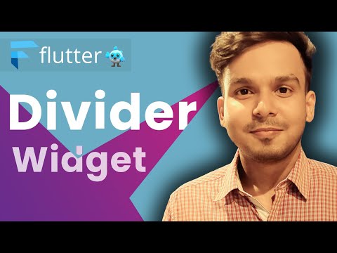 Divider widget in Flutter | Flutter Widgets | Hindi