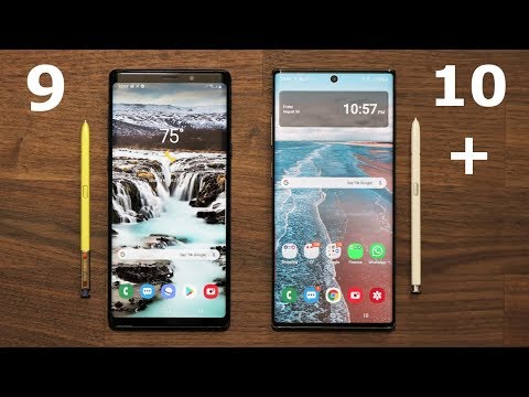 Galaxy Note 10 Plus vs Galaxy Note 9 - Full Comparison