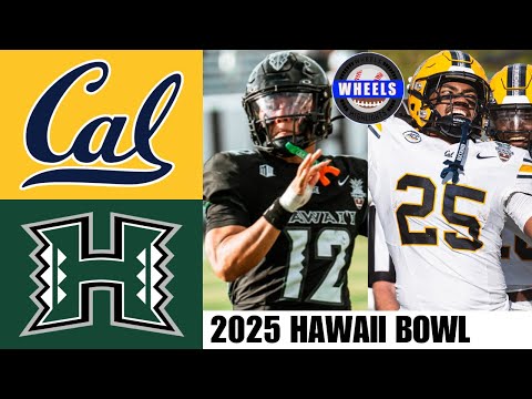Cal vs Hawaii Highlights (AMAZING GAME!) | Hawaii Bowl | 2025 College Football Highlights