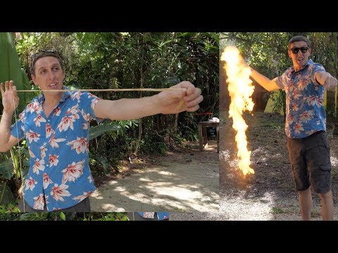 Supersonic Rubberband Whip - Easy Fun DIY