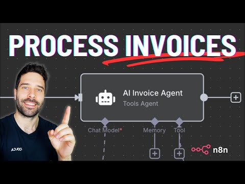 This AI Agent Processes Your Invoices (n8n tutorial)