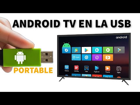 Android TV Portable Run it from USB Memory and it also Projects on TV