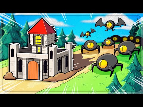 Defending my MOVING CASTLE from millions of enemies