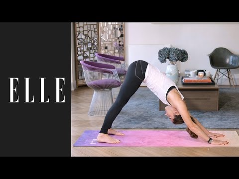 Salutation au soleil : le yoga du matin ☀┃ELLE Yoga