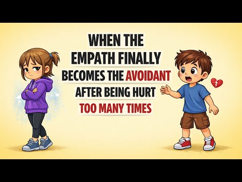 When the Empath Finally Becomes the Avoidant After Being Hurt Too Many Times | Avoidant Mindset