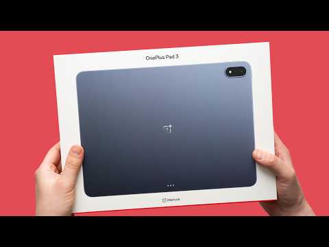 OnePlus Pad 3 Unboxing: First Snapdragon 8 Elite Tablet!