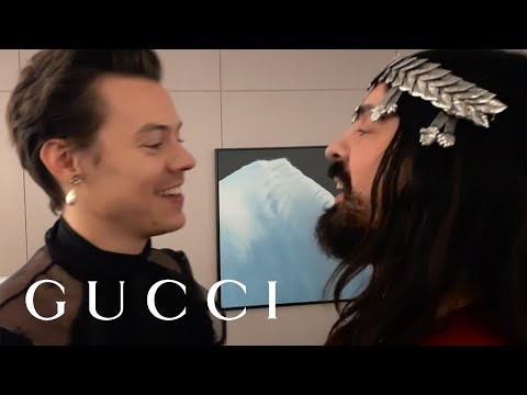 Harry Styles, Florence Welch and Jared Leto fittings for the Met Gala 2019