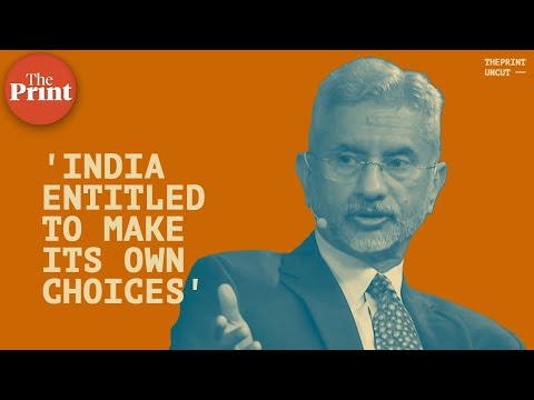 'India is not sitting on the fence', says External Affairs Minister S.Jaishankar