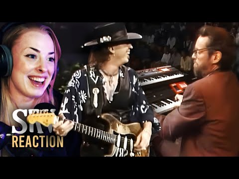 The Keyboardist = AMAZING! Reacting To Stevie Ray Vaughan: Look At Little Sister LIVE @ Austin Texas