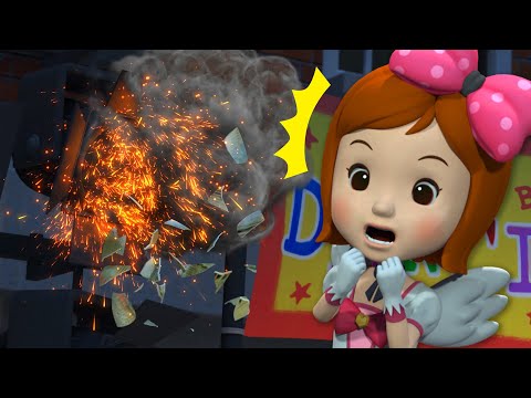 灯坏了│变形警车珀利安全篇动画合集│儿童安全教育│一小时安全系列│火灾时的安全应对方法│儿童动画│变形警车珀利TV