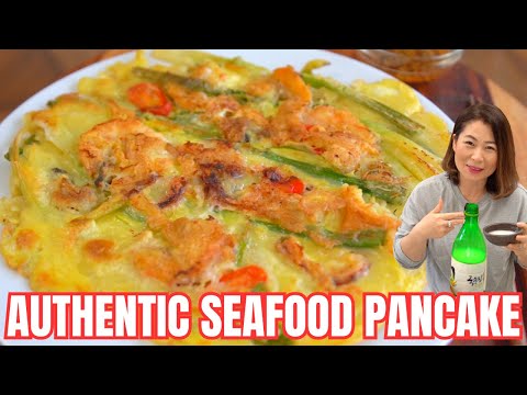 [NEW] Korean Seafood Pancake: TIPS to make it CRISPY & RESTAURANT GOOD! 비오는 날 생각나는 해물파전! 바삭바삭하게 만드는법