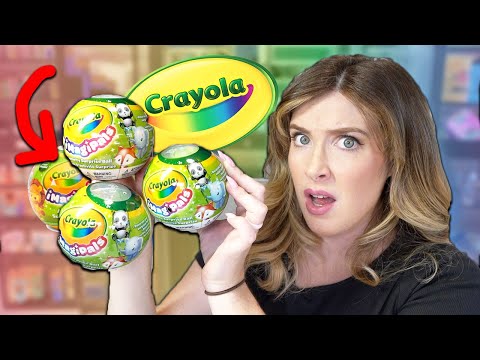 I Bought The *New* CRAYOLA Mystery Art Kits.. *I'm worried*