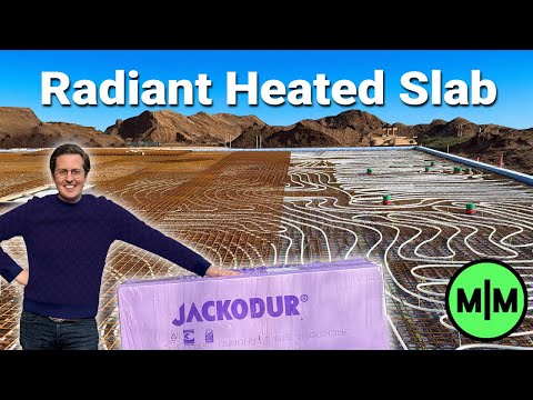 Insulated Concrete Slab with Radiant Heating | Max Maker Dream Workshop Ep.4