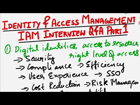 Identity and Access Management Interview Questions and Answers | Part 1 | Cybersecurity Interview `