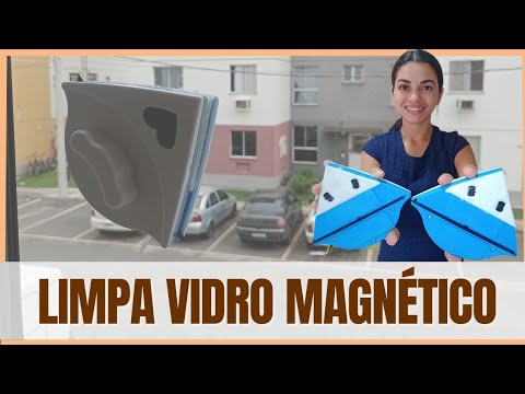 Limpador de vidro magnético / TUTORIAL COMPLETO DE COMO USAR