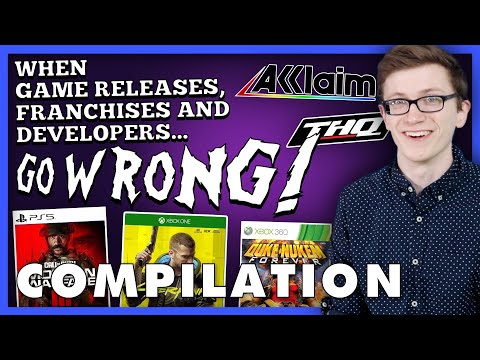 When Game Releases, Franchises and Developers Go Wrong - Scott The Woz Compilation