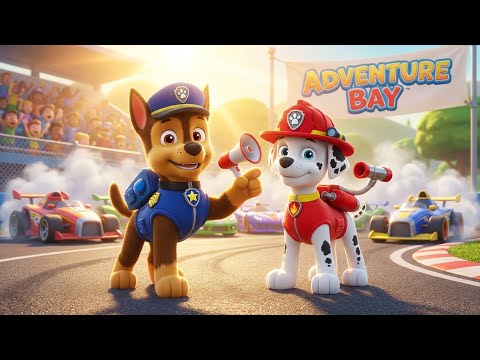 PAW Patrol Rescue Racers 🏁 | Chase & Marshall Speed to the Rescue! 🚓🚒✨