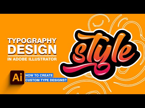 Typography in Adobe Illustrator: Creating Custom Type Designs