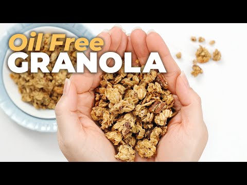Make IRRESISTIBLE GRANOLA » #1 Oilless Granola Recipe