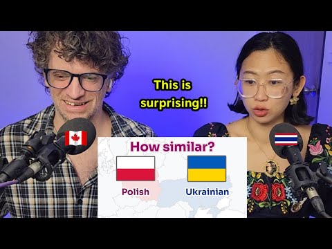 How Similar Are Polish And Ukrainian? (Our Reaction)